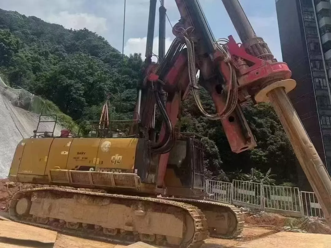 2018 plataforma de perforación rotativa retroexcavadora sany piling machinery sr360h para investigación de suelos