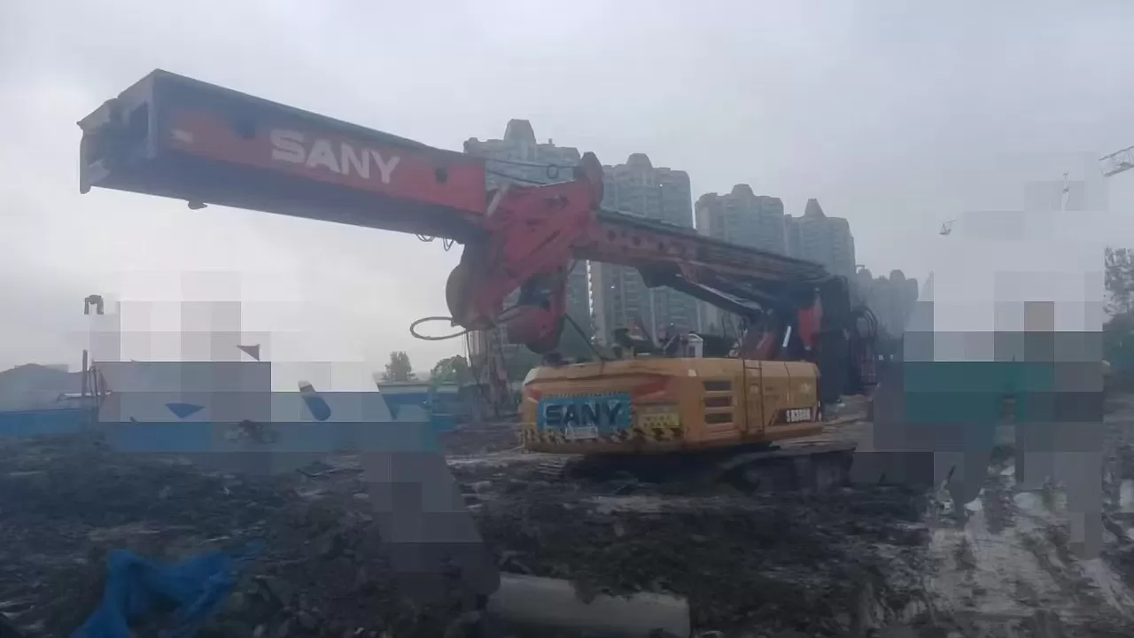 2019 plataforma de perforación rotatoria de la retroexcavadora sany piling machinery sr360 para taladro de cimentación