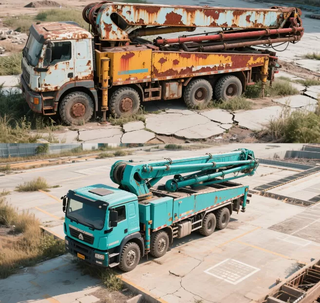 ¿cómo evitar correctamente que los camiones de bomba de concreto se oxiden?